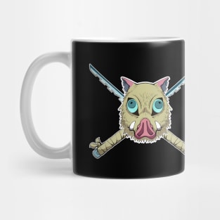 Boar and Katana Mug